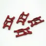 4PCS Metal Upgraded Front Rear Suspension Swing Arm for Wltoys 144001 124018 124019 1/12 1/14 RC Car Vehicles Spare Parts
