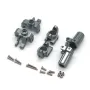 Upgraded Metal Steering Cup C Hubs Rear Wheel Seat Parts Full Set for MN128 MN86S G500 1/12 RC Car Vehicles Models Spare Accessories