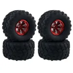 4Pcs Austar Wheel Tires Plastic Wheel Rims for 1/10 RC Crawler HSP HPI Car Parts