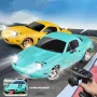 LDRC 1804 RTR 1/18 2.4G RWD RC Car Drift for Mazda MX-5 Gyro LED Light On-Road Full Proportional Racing Vehicles Models Toys