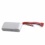 Batterie Lipo 2700 mAh 2S 7,4 V 20 C avec prise en T pour voiture télécommandée tout-terrain WLtoys 12428 12429