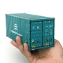 Orlandoo Hunter TEU-22G1 FEU-42G1 1/32 20ft/40ft Container Unassembled White DIY Kit RC Car Vehicles Models Parts