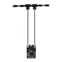 RadioMaster XR3 Nano ExpressLRS ELRS 2,4 GHz/900 MHz/banda dupla multifrequência receptor de diversidade de antena T dupla para rádio de bolso Radiomaster TX16S Boxer GX12