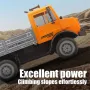 SG PINECONE FORSET 1613 RTR 1/16 2.4G RWD RC Car Unimog Off-Road Truck LED Light Rock Crawler Full Proportional Vehicles Models Toys