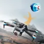 XKJ K6 MAX WiFi FPV with LCD Screen Controller HD Dual Camera Servo Gimbal 360° Obstacle Avoidance Brushless Foldable RC Drone Quadcopter RTF