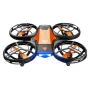 4DRC V8 Mini WiFi FPV com câmera HD Controle de gestos Acrobacias Quedas Luzes LED coloridas Grade Proteção total Presente para criança Brinquedos RC Drone Quadricóptero RTF