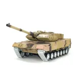 Tongde Model Leopard 2A7 1/16 2.4G RC Main Battle Tank Smoke Sound Recoil Shooting LED Light Simulated Vehicles Models RTR Toys