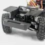 Frsky 1/18 2.4G 4WD RTR Rc Car Military Truck Rock Crawler Vehicle Models Toy Proportional Control