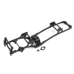 کیتی شاسی ڕیشاڵی کاربۆن LCG چوارچێوەی تابلۆی خلیسکان بۆ SCX10 1/10 RC Crawler Car DIY بەشەکانی بەرزکردنەوە