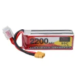 ZOP Power 14.8V 2200mAh 95C 4S LiPo Battery XT60 Plug for RC Drone