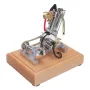 Banggood H09 Mini Hoglet CNC Mesin Silinder Tunggal Logam Model Anak-anak Mainan Penemuan Sains