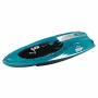 RC Boat High Speed LED Light Speedboat Waterproof 5km/h Electric Racing Vehicles Models Lakes Pools Remote Control Toys