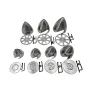 Hélice en aluminium pour avion RC à moteur à essence DLE (70 mm/76 mm/82 mm/89 mm/95 mm/102 mm/114 mm/127 mm)
