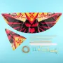 46cm Rubber Band Power DIY Bird Flying Toy Wingspan Aircraft Model Plane Toy