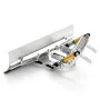 Upgraded Metal Electric Alloy Snow Plow Blade Shovel DIY Kit for 1/10 Crawler SCX10 Scx10 ll lll 90046 90047 RC Car Parts