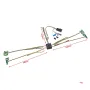 14LED RC Araba LED Işıkları Lamba DIY Kiti Grubu Paletli Kamyon TRX4 1/8 1/10 Araç Modelleri Yedek Parçaları