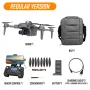 ZD015 GPS 3KM 5G Repeater Digital FPV with 4K HD Camera 3-Axis Mechanical Stabilization Gimbal 360° Obstacle Avoidance Brushless Foldable RC Drone Quadcopter RTF