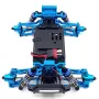 Peças de reposição de metal atualizadas, volante dianteiro, conjunto de assentos para roda traseira, para modelos de veículos RC 1/20 MJX 20208 JJRC C8811