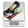 แบตเตอรี่ LiPo ZOP Power 2S 7.4V 1300mAh 25C ปลั๊ก T สำหรับรถ RC เครื่องบิน เฮลิคอปเตอร์