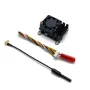 Trasmettitore di potenza 5.8G 48CH 2W 2-4S VTX 2.5mm Telecamera Microfono integrato Antenna MMCX con ventola di raffreddamento Sistema FPV di trasmissione delle immagini per drone da corsa RC FPV
