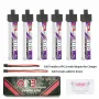 6Pcs Gaoneng 3.8V 300mAh 60C 1S LiHV Battery A30 Plug With Adapter Cable for Happymodel Mobula6