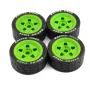 4PCS Off Road Tires Wheel 17mm Hex Hubs for 1/7 RC Racing Car Arrma Infraction Felony ZD KM RC Car Parts