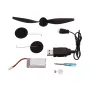Eachine Mini Mustang P-51D V2 EPP 400mm Wingspan 2.4G 6-Axis Gyro RC Airplane Trainer Fixed Wing BNF/RTF One Key Return Compatible DSM S-BUS Protocol for Beginner