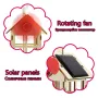 Solar Hut Moinho de vento para alunos do ensino fundamental Ciência Tecnologia Pequeno experimento de produção Crianças DIY Montagem Artesanal Auxiliares de ensino Brinquedos de construção