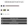 16mm*16mm Flywoo GOKU Quad GN405 Nano HD V3 F4 Flight Controller with TXCO ELRS 2.4g RX & 20A 2-4S ESC Stack for Quadcopter FPV Racing Drone