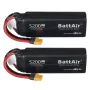 [Diretto UE/USA] ISDT BattAir 11,1 V 5200 mAh 80 C 3S Batteria Lipo intelligente di seconda generazione XT60 con supporto per controllo APP per auto RC