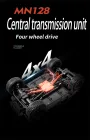 MNRC MN128 RTR 1/12 2.4G 4WD RC Bil LED-ljus Rock Crawler Klättring Terränglastbil Fullproportionella Fordon Modeller Leksaker