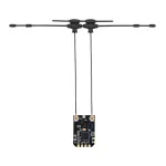 RadioMaster XR3 Nano ExpressLRS ELRS 2.4GHz/900MHz/Dual-Band Multi-Frequency Dual T-Antenna Diversity Receiver for Radiomaster TX16S Boxer GX12 Pocket Radio