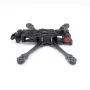 TEOSAW APEX EVO X5/ X5 MAX 5 Inch / X6 /X6 MAX 6 Inch / X7/ X7 MAX 7 Inch X Frame Kit Compatible with DJI O4 Pro FPV Racing Drones