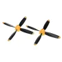 VolantexRC Mini Mustang P-51D RC Aereo ad ala fissa Pezzo di ricambio Elica a 4 pale Set completo