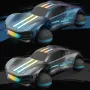 333-YL24161 2.4G 4WD High Light LED Colorful Drift Rc Car Full Proportional Control