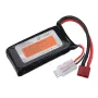 Batterie LiPo XF POWER 7,4 V 1800 mAh 120 C 2S avec prise T Deans pour drone RC