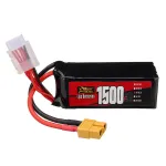 ZOP Power 4S 15,2 В 1500 мАч 60C 22,8 Втч LiPo аккумулятор XT60 вилка для RC FPV гоночный дрон самолет вертолет