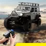 MNRC MN128 RTR 1/12 2.4G 4WD RC Bil LED-ljus Rock Crawler Klättring Terränglastbil Fullproportionella Fordon Modeller Leksaker