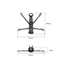 Flywoo Explorer LR 4 Deadcat 4 Inch Long Range Frame Kit Support DJI O4 / O4 PRO Air Unit for DIY FPV Racing Drone