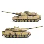 Tongde Model Leopard 2A7 1/16 2.4G RC Main Battle Tank Smoke Sound Recoil Shooting LED Light Simulated Vehicles Models RTR Toys