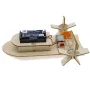 Electric Paddlewheel Boat Model Toy DIY Kits Children Educational Self Assembly
