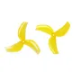 4 Pairs / 8 Pairs GEMFAN 1611 40mm 1.6 Inch 3 Blade PC Propeller 1mm / 1.5mm for FPV Racing Drones Compatible with 0802 1102 Motor