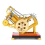 Emiş Tipi Stirling Motoru Modeli Çocuk Bilim Eğitim Oyuncakları