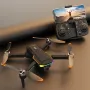 ZHENG FEI TOYS F168 Três Câmeras WiFi FPV com 3 Lentes HD Dual Servo Gimbal 360º Obstáculo Evitação Posicionamento de Fluxo Óptico Sem Escovas Dobrável RC Drone Quadricóptero RT