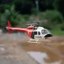 FLY WING Bell 206 V3 470 CLASS RC Helicopter With H1 Flight Controller GPS PNP / RTF