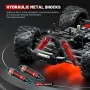 SMRC 1213 PRO RTR 1/14 2.4G 4WD 55km/h Brushless RC Car Full Proportional LED Light Vehicles Models Metal Diff Drive Shaft Gears Toys