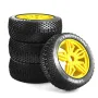 stuks offroadbanden en -wielen 17 mm zeskant voor HSP KYOSHO MP10 ZD FS Racing 1/8 RC-auto's en modelreserveonderdelen
