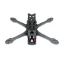 TEOSAW APEX EVO X5/ X5 MAX 5 Inch / X6 /X6 MAX 6 Inch / X7/ X7 MAX 7 Inch X Frame Kit Compatible with DJI O4 Pro FPV Racing Drones