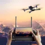 KEHRC P7 MAX GPS 10KM 5G Repeater Digital FPV with 4K 30fps HDR Video Wide-Angle 5X ZOOM Camera 3-Axis EIS Gimbal Telescopic 360° Obstacle Avoidance Optical Flow Touchable LCD Screen Controller Brushless Foldable RC Drone Quadcopter RTF