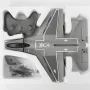 FX FX8823 F16 2.4GHz 3CH 290mm Wingspan EPP 6-Axis Gyroscope RC Airplane Fighter RTF